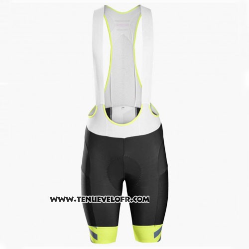 2016 Maillot Ciclismo Trek Bontrager Vert et Noir Manches Courtes et Cuissard